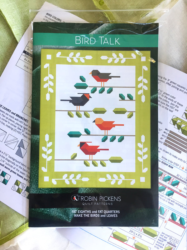 Bird Talk pattern booklet by Robin Pickens with Thatched Basics
