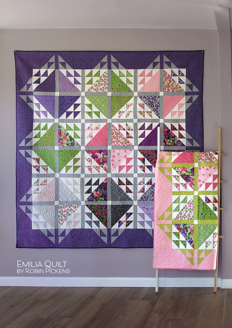 Emilia quilt by Robin Pickens 2 sizes