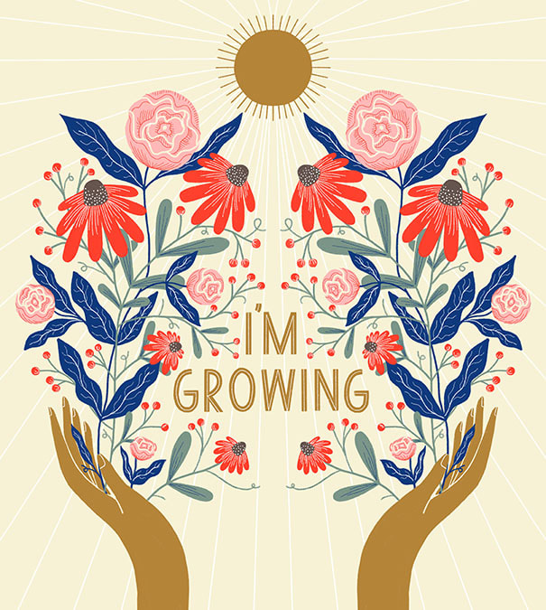 I'm Growing by Stacie Bloomfield of Gingiber