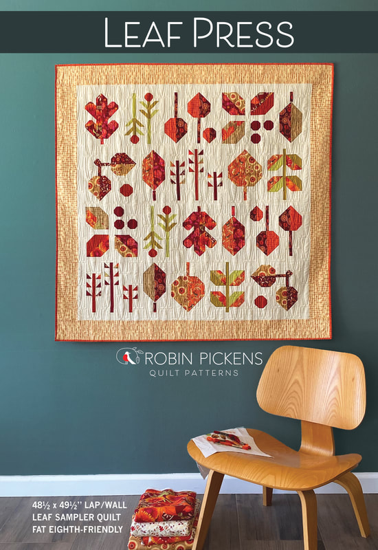 Leaf Press quilt pattern from Robin Pickens