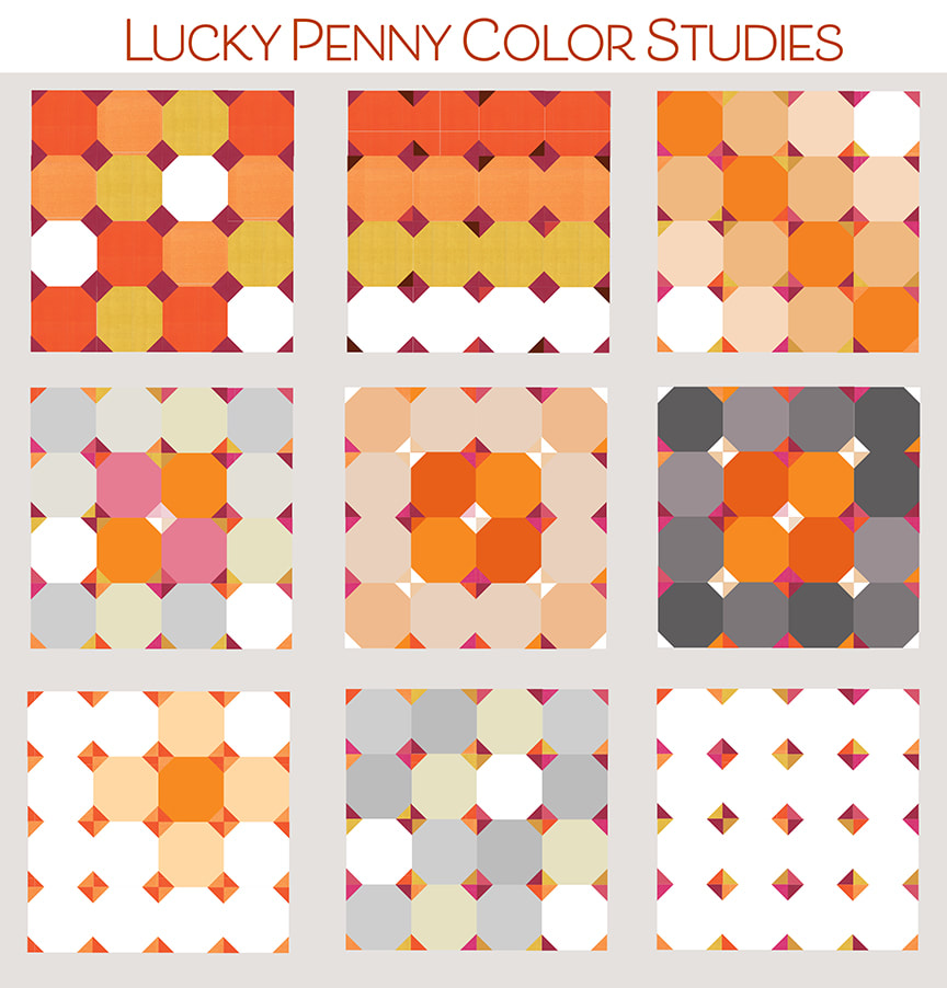 Lucky Penny Color Studies