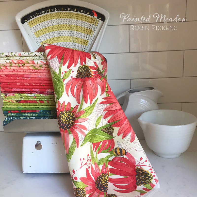 Painted Meadow fabric by Robin Pickens for Moda Fabrics