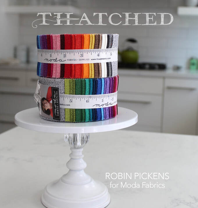 Thatched by Robin Pickens for Moda Jellyrolls