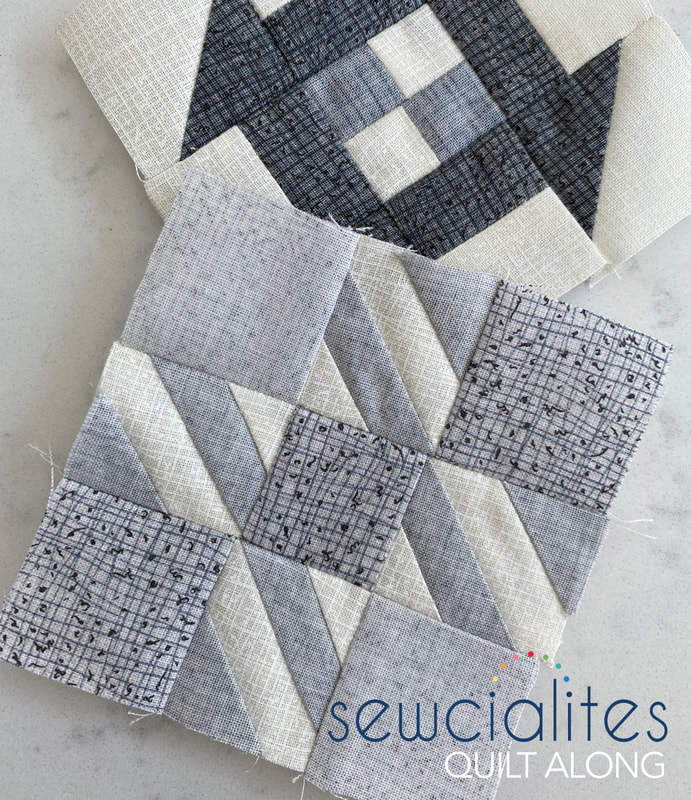 FQS Sewcialites in Thatched grays