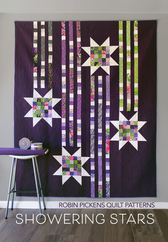 Showering Stars by Robin Pickens Quilt Pattern