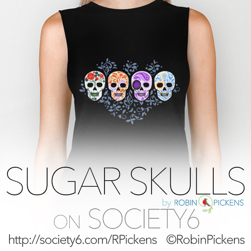 Sugar Skulls by Robin Pickens