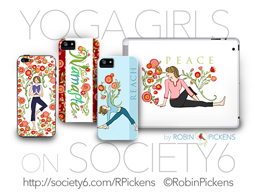 Yoga Girls by Robin Pickens POD