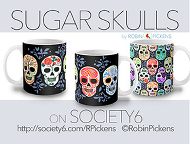 Sugar Skulls by Robin Pickens