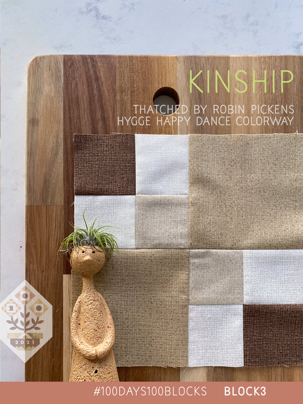 Kinship Fusion Sampler in Thatched Robin Pickens block 3