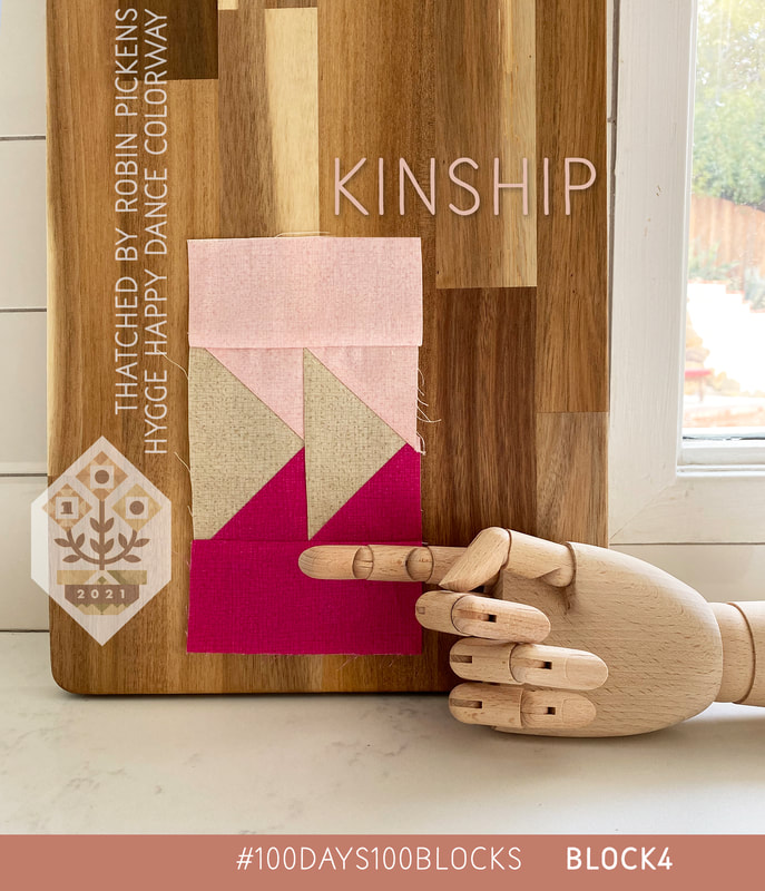 Kinship Fusion Sampler in Thatched Robin Pickens block 4