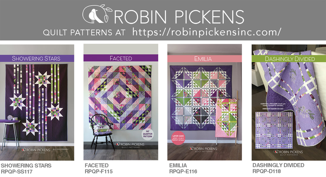 Robin Pickens quilt patterns with Sweet Pea & Lily