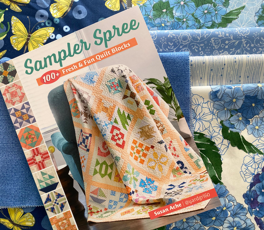 Sampler Spree book by Susan Ache for Quilt Sewalong