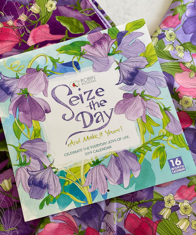 Seize the Day from Robin Pickens with Sweet Peas