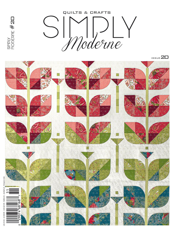 Simply Moderne Issue 20 modern quilt magazine