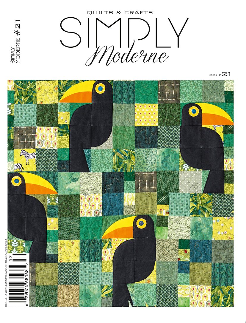 Simply Moderne Issue 21 modern quilting magazine
