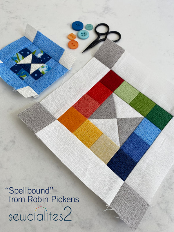 Sewcialites 2 Spellbound Robin Pickens quilt blocks2